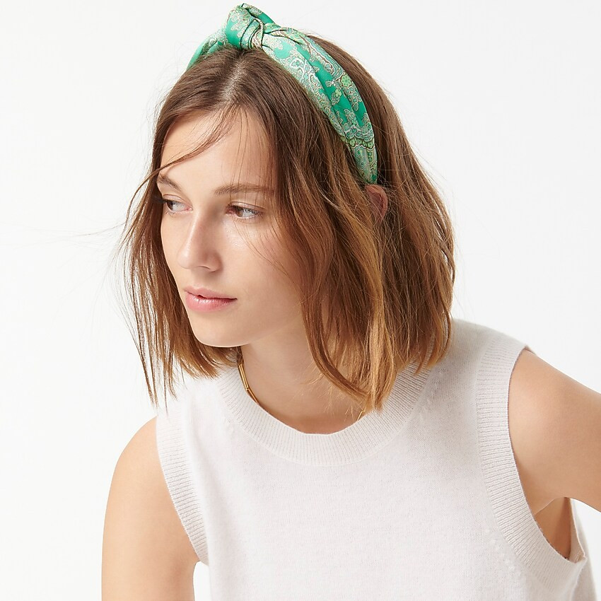Knot headband in Ratti® print | J. Crew US