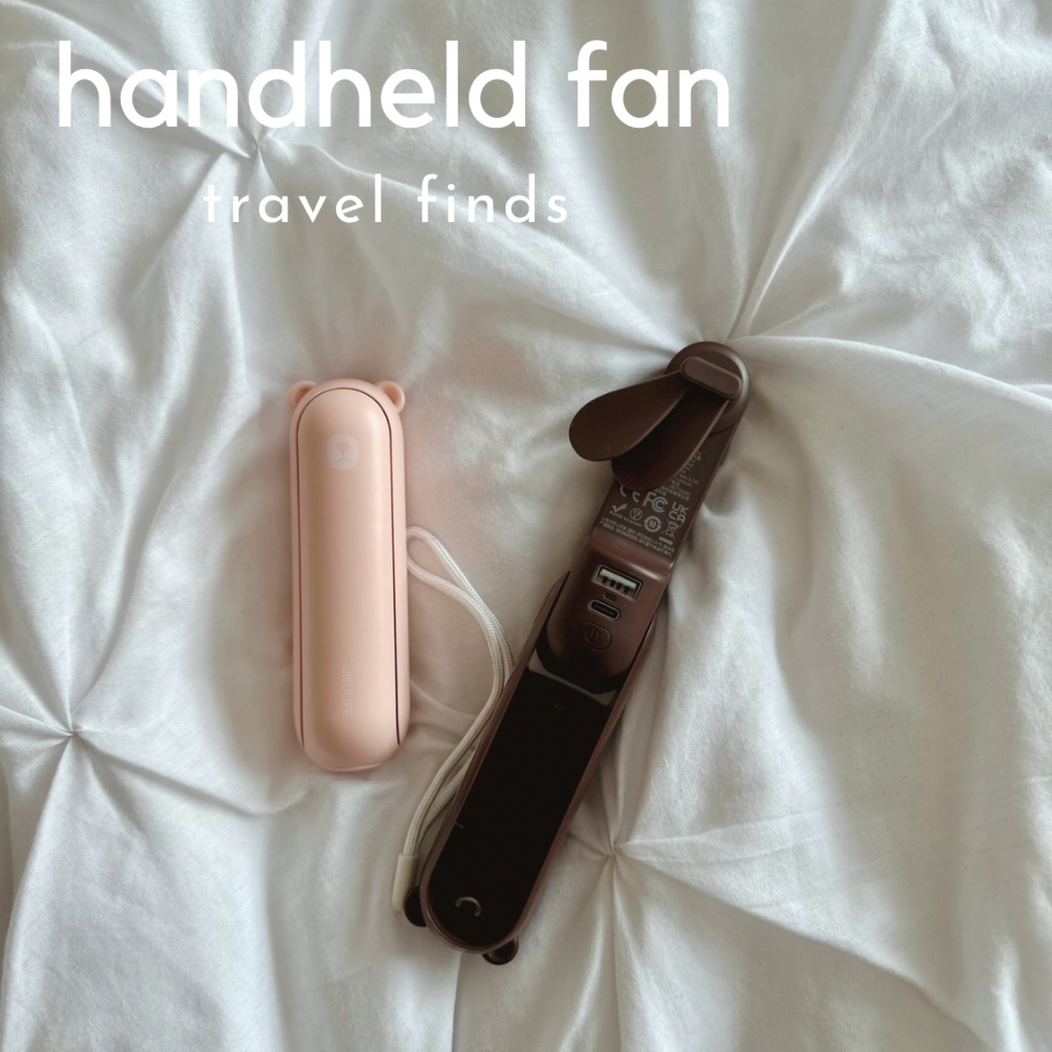 Handheld travel fan 

#LTKtravel #LTKhome #LTKSeasonal