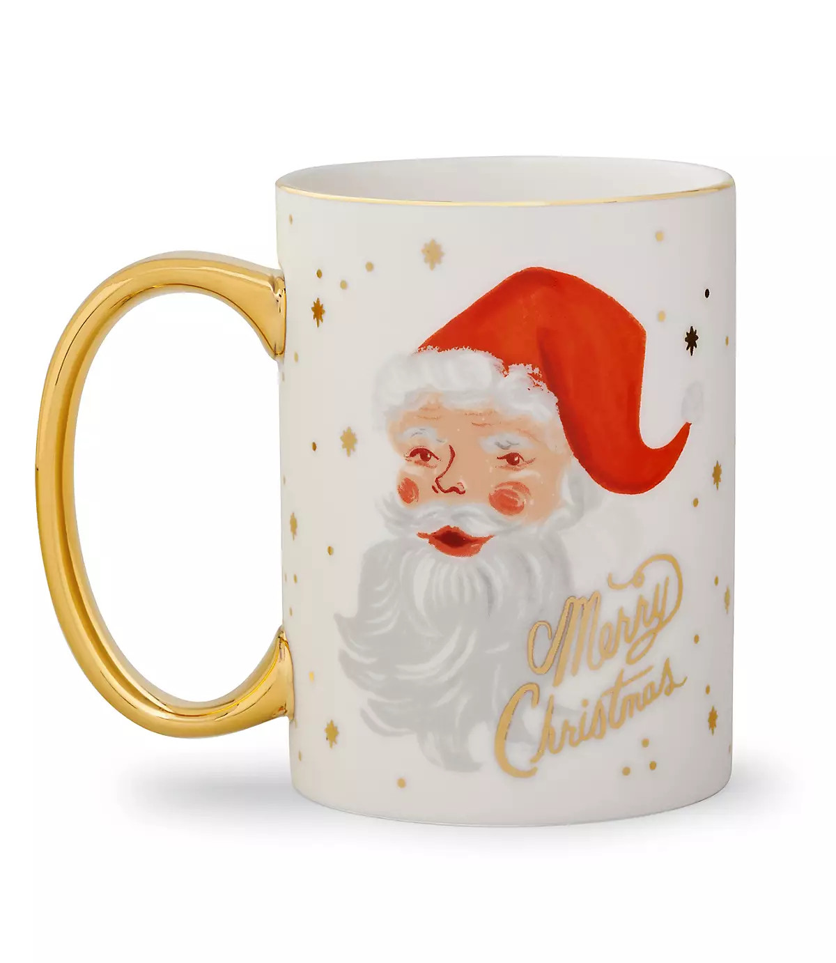 Rifle Paper Co. Winking Santa Claus Porcelain Mug | LOFT
