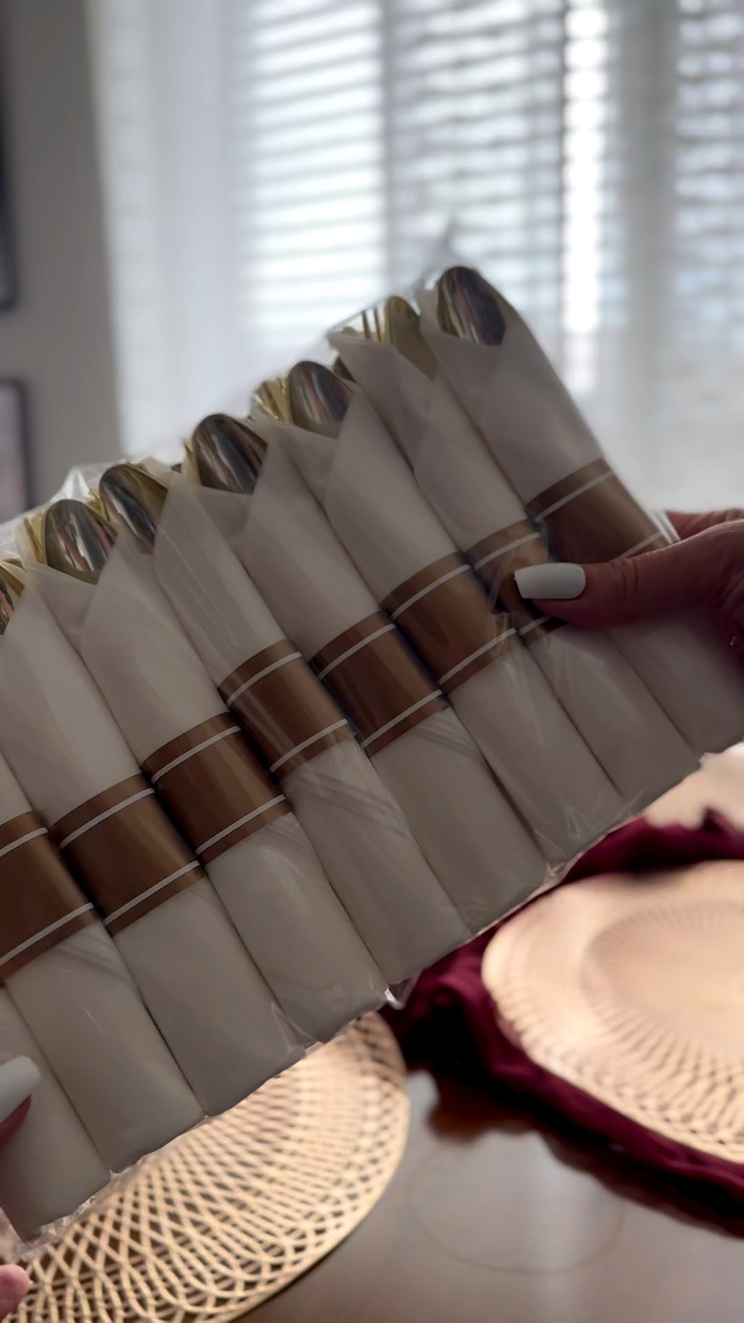 Creating timeless tablescapes with @goodlucktableware_ 

 code is Ceyda12 get 12% OFF 

The delicate gold details, classic white finish, and elegant design instantly elevate any dining experience.#
I love how versatile and refined it looks paired with neutral textures and gold accents. Simple and truly beautiful.

#GoodluckTableware #ElegantDining #TablescapeInspo #HomeEntertaining LuxuryTableSetting

#LTKSaleAlert #LTKHome #LTKU