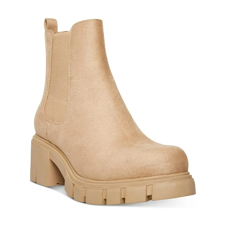 Madden Girl Womens Tessa Ankle Round Toe Chelsea Boots | Walmart (US)