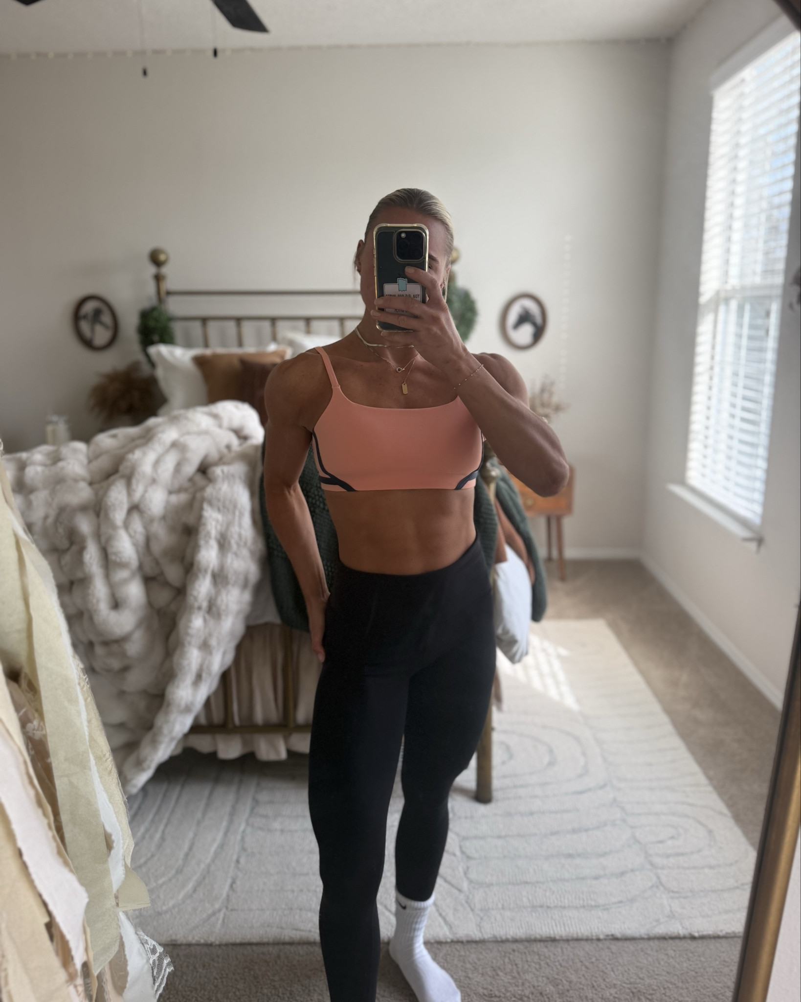 Perfect for upper/lower body days. Medium support

#LTKActive