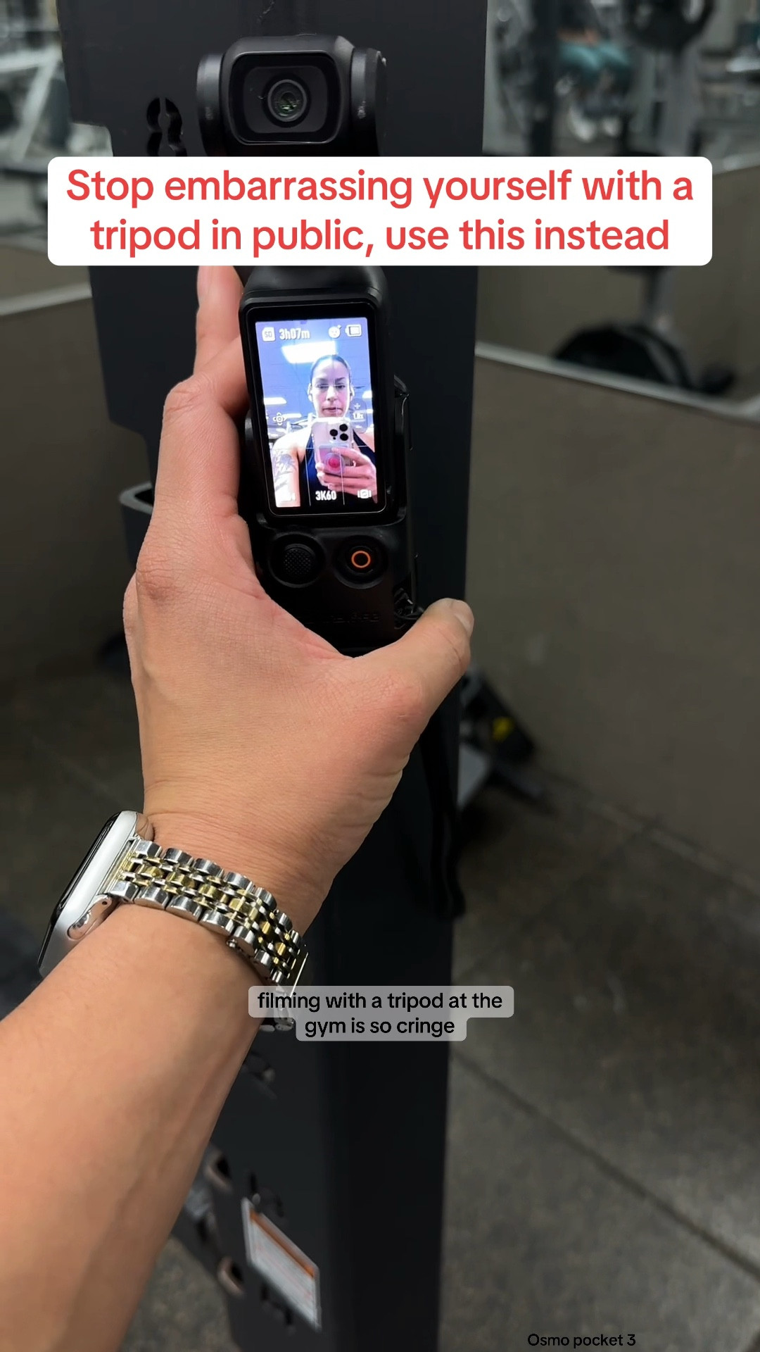 Filming in incognito mode out in public with this accessory for your OSMO POCKET 3