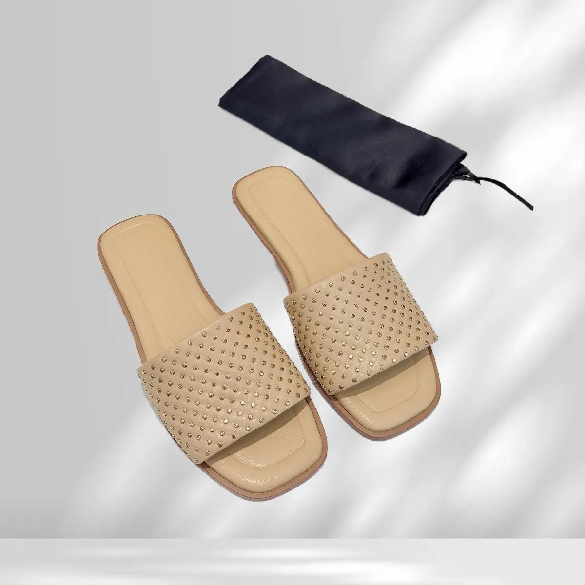 2026 Black transparent Ankle Buckle Shoes Summer Slippers Flats Classic Dress Sandal Women | DHGate