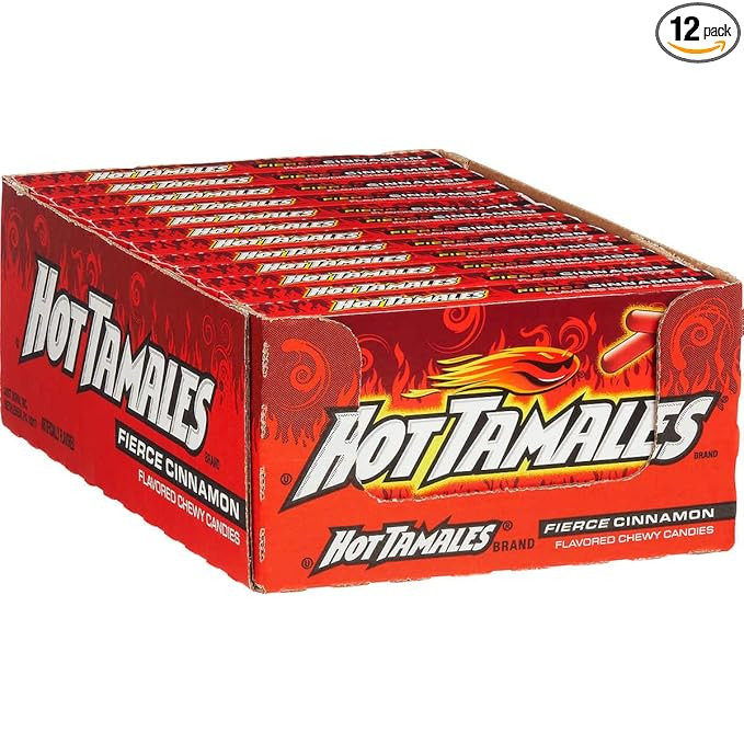 Bulk Pack Candy (Hot Tamales, 5 oz) Pack of 12 | Amazon (US)
