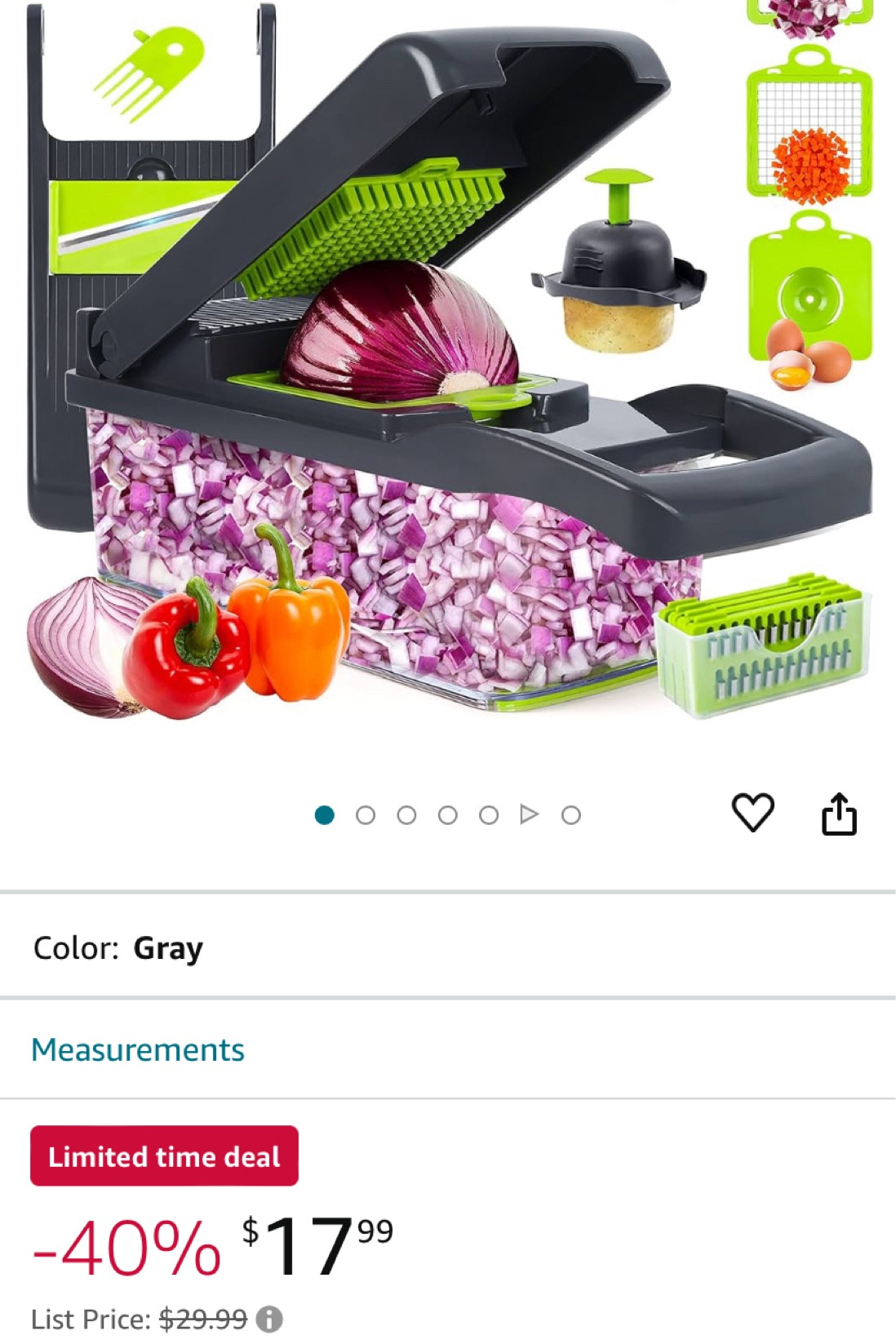Amazon prime day deals on Christmas gift ideas!! Amazon vegetable chipper! 

#LTKSaleAlert