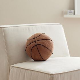 Basketball Shaped Pillow | Pottery Barn Teen