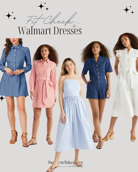 Cute and affordable dresses from Walmart. 

#LTKFindsUnder50 #LTKStyleTip