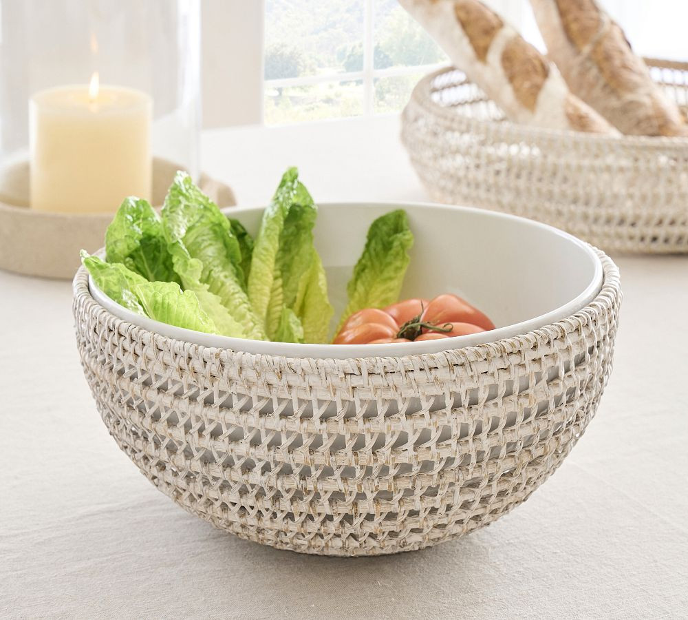 Miramar Handwoven Serving Bowl | Pottery Barn (US)