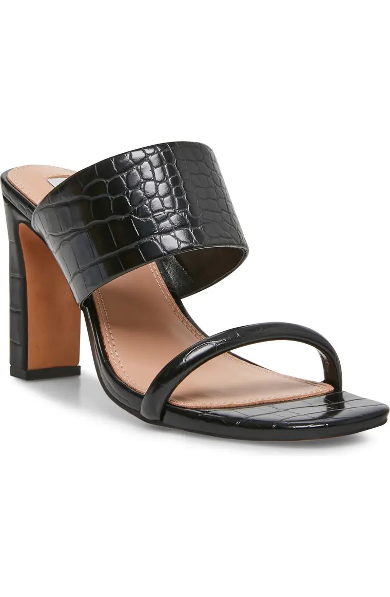 Jive Croc Embossed Slip On Sandal | Nordstrom