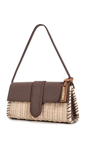 Jacquemus Women's Le Bambino Long Osier Bag, Brown, One Size | Amazon (US)