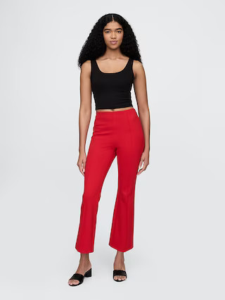 High Rise Ponte Crop Kick Pants | Gap (US)