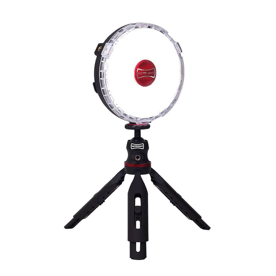 Rotolight LED Ring Light, Bi-Color NEO 2 Video Conference Lighting Kit for Virtual Meetings | Amazon (US)
