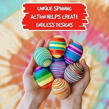 The EggMazing Easter Egg Decorator Kit - Arts and Crafts Activity Set (Purple) | Amazon (US)