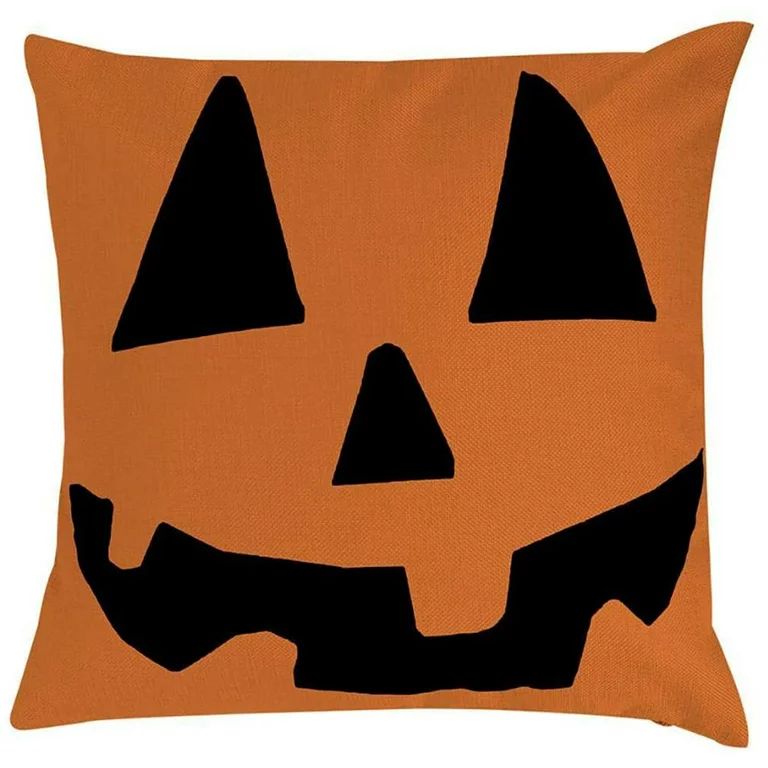 Home Decor Cushion Cover Happy Halloween Day Pillowcase Sofa Throw Pillow Covers - Walmart.com | Walmart (US)