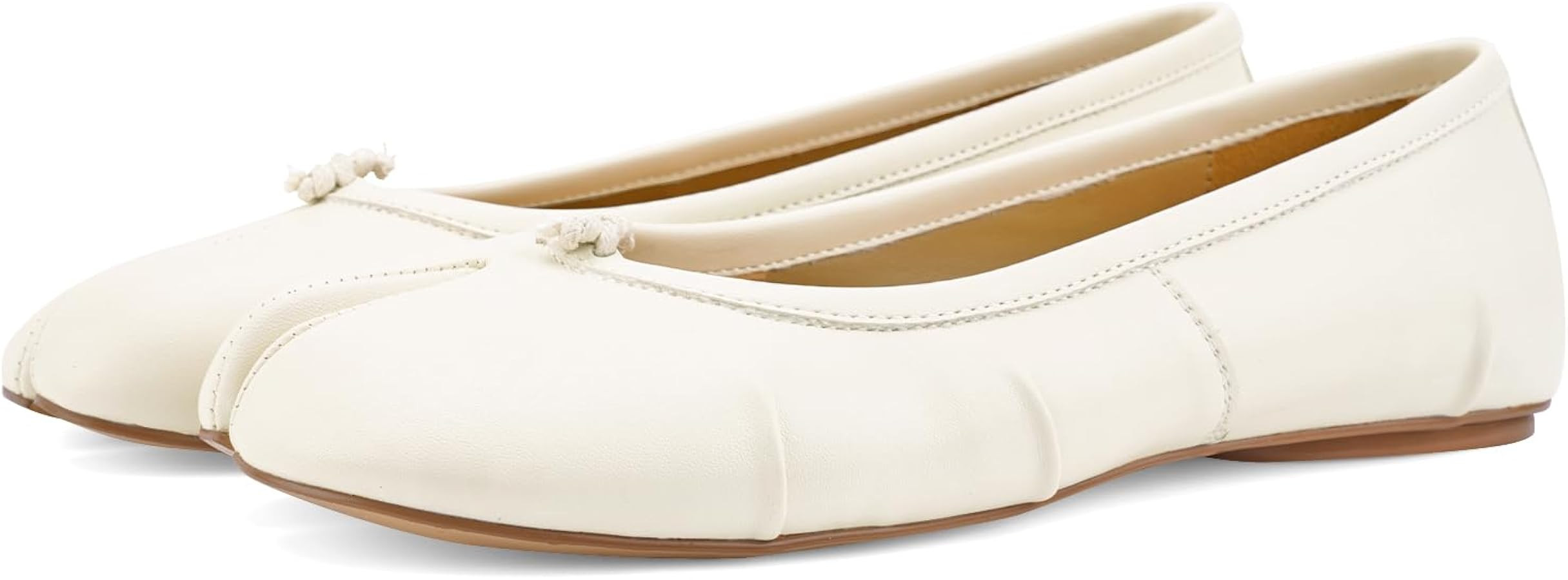 Tabi Ballet Flats for Women Dressy Casual Shoes Split Toe Wide Flats Light Weight Japanese Shoes | Amazon (US)