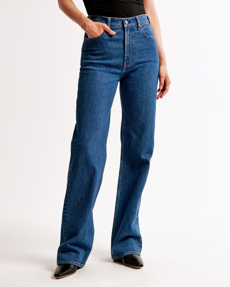 High Rise 90s Relaxed Jean | Abercrombie & Fitch (US)