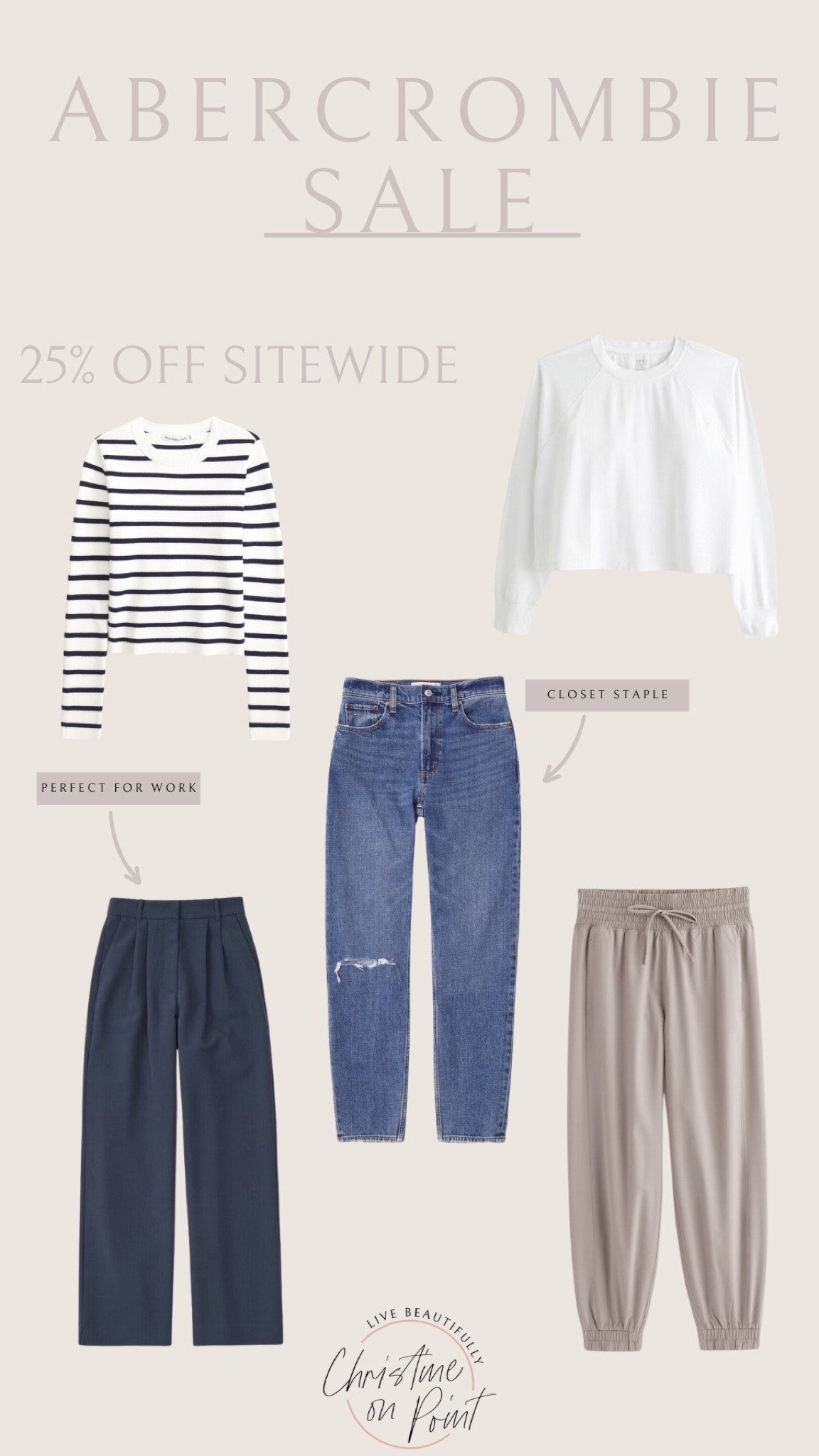 Abercrombie is having 20% off everything!! Use code: AFLTK for $$ off
#LTKSALE

#LTKStyleTip #LTKSaleAlert #LTKFallSale