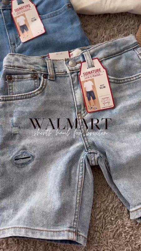 WALMART | Shorts haul for Brixton 🖤 He wears 6 slim & 6/7 in the cozy shorts! 

#LTKKids #LTKFamily #LTKSeasonal