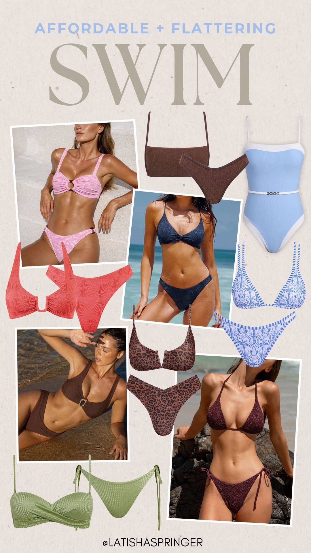 One of my new favorite swimsuit brands! Flattering pieces that look high end but are so reasonably priced! 

#swimstyle

Trendy swim style. Leopard bikini. Trendy bikini. Affordable swim style. Beach day style. Beach vacation swimsuit.

#LTKootd #LTKSeasonal #LTKSwim