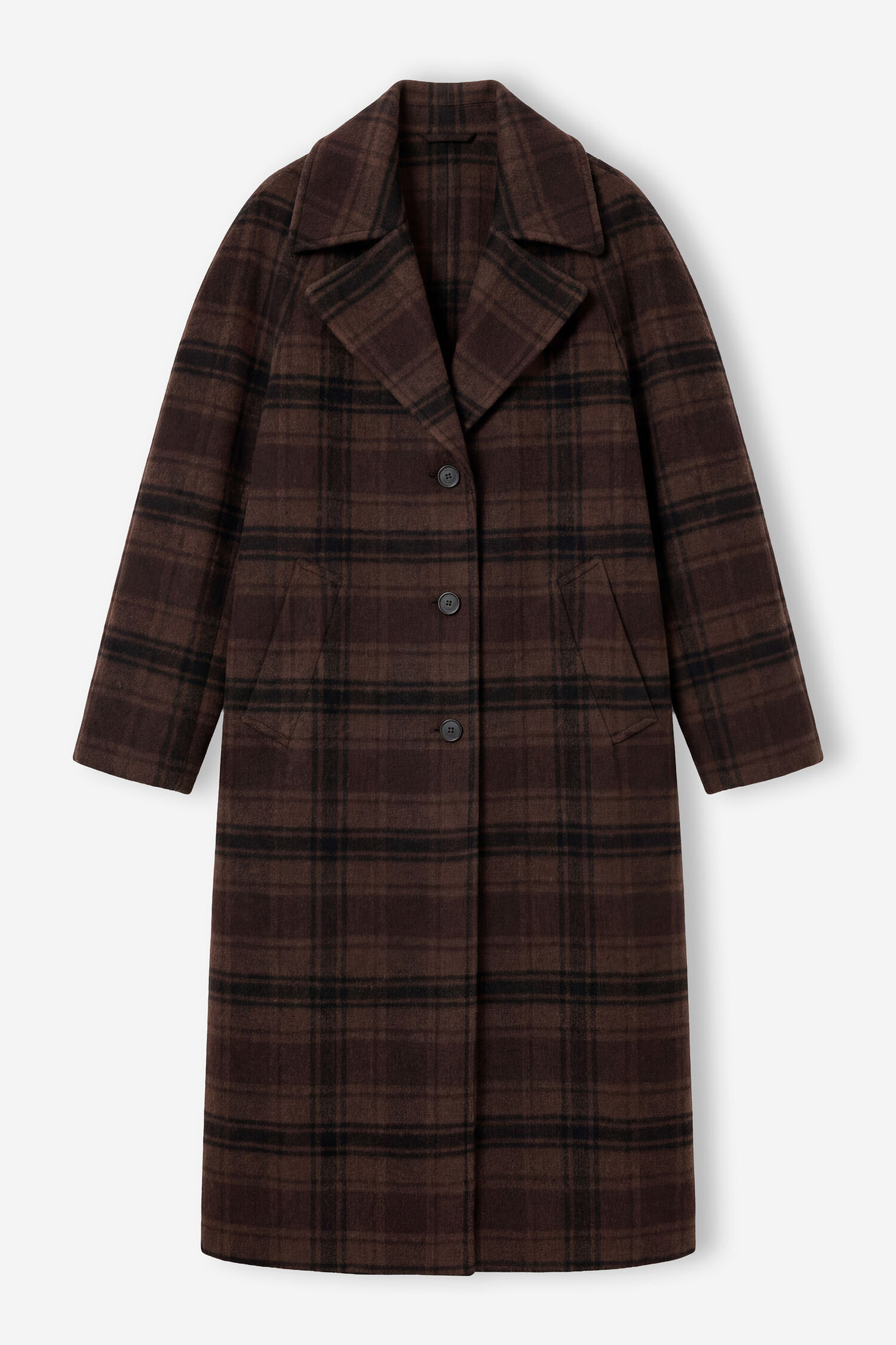 Vanessa Vented Check Coat | Filippa K