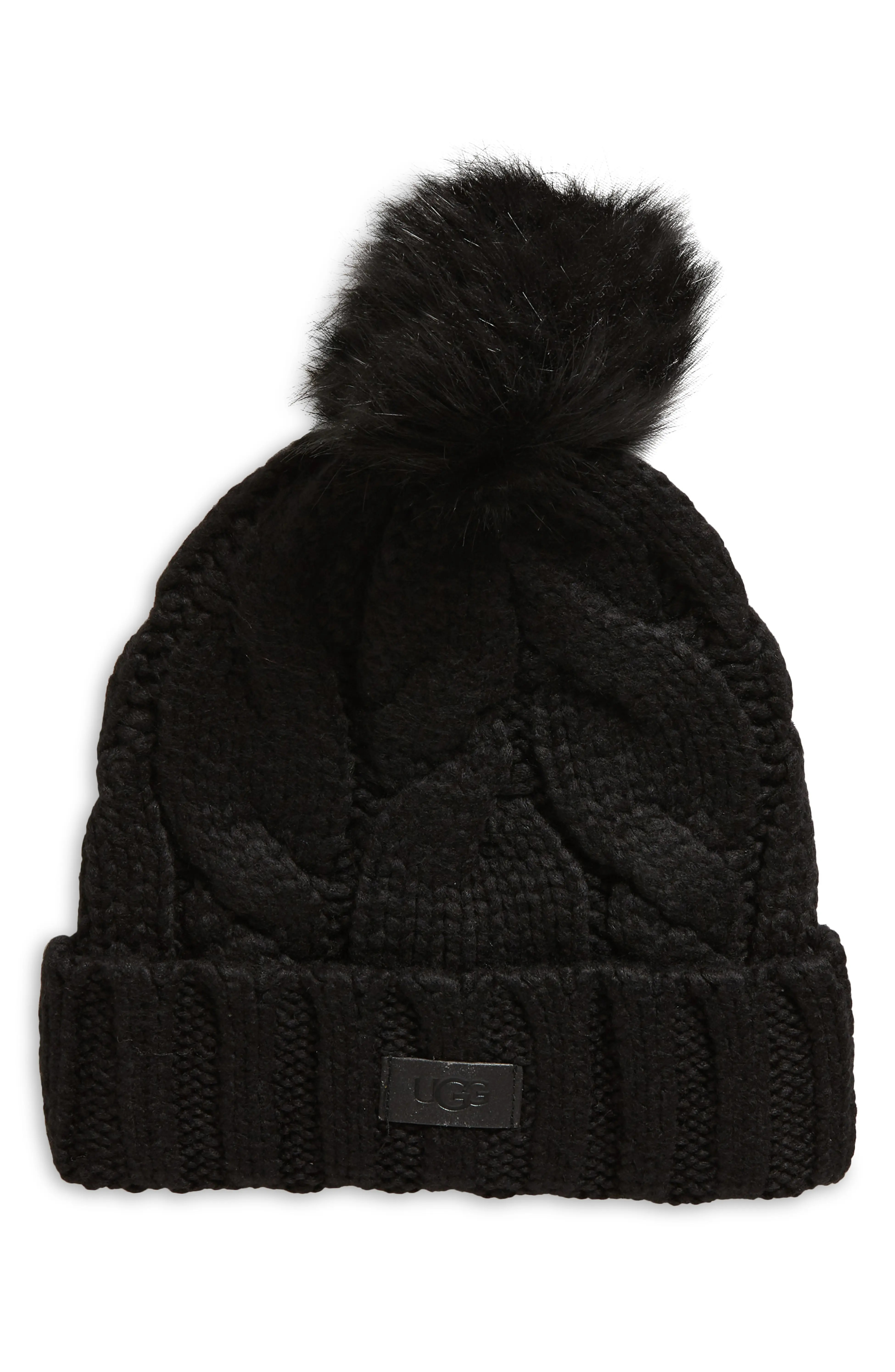 Cable Knit Pom Beanie | Nordstrom