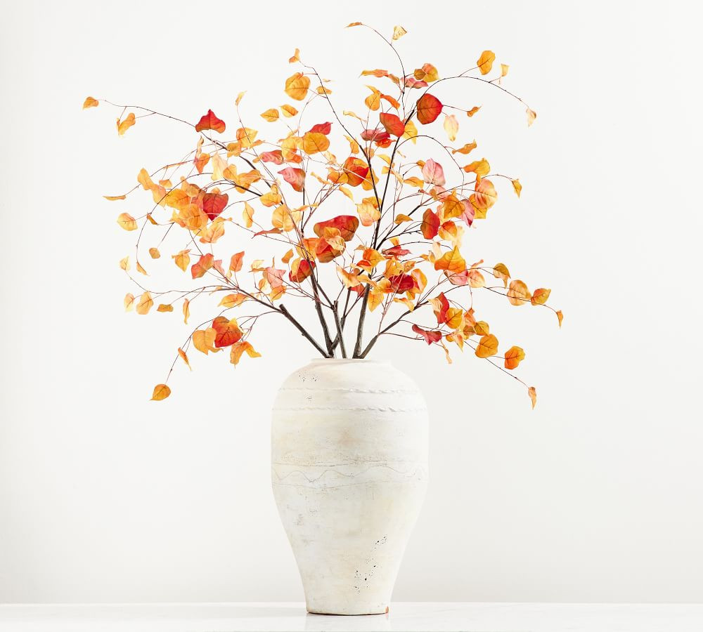 Faux 60" Oversized Autumn Aspen Tree Branch | Pottery Barn (US)