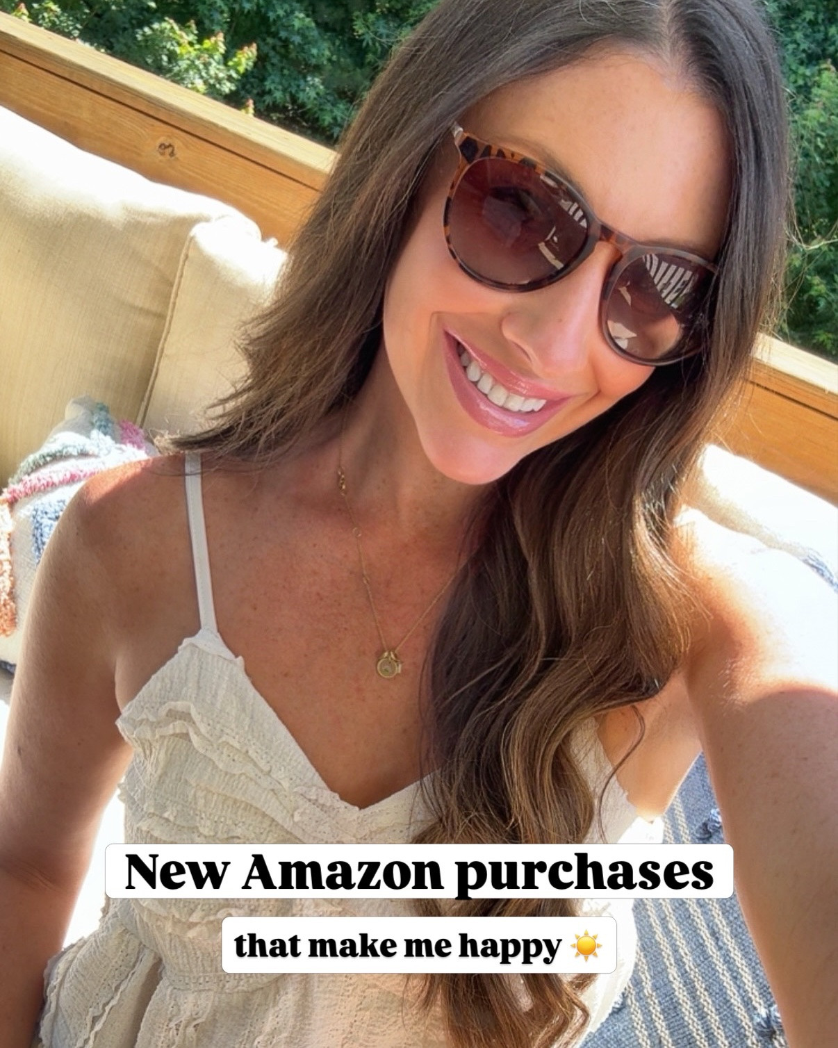 New Amazon purchases that make me happy ☀️ All linked in my bio as always, or you can comment “HAPPY” below for a DM with links 💛 

https://liketk.it/6f1FZ

#amazonfinds #postpartum #momstyle #mommyessentials #summerstyle