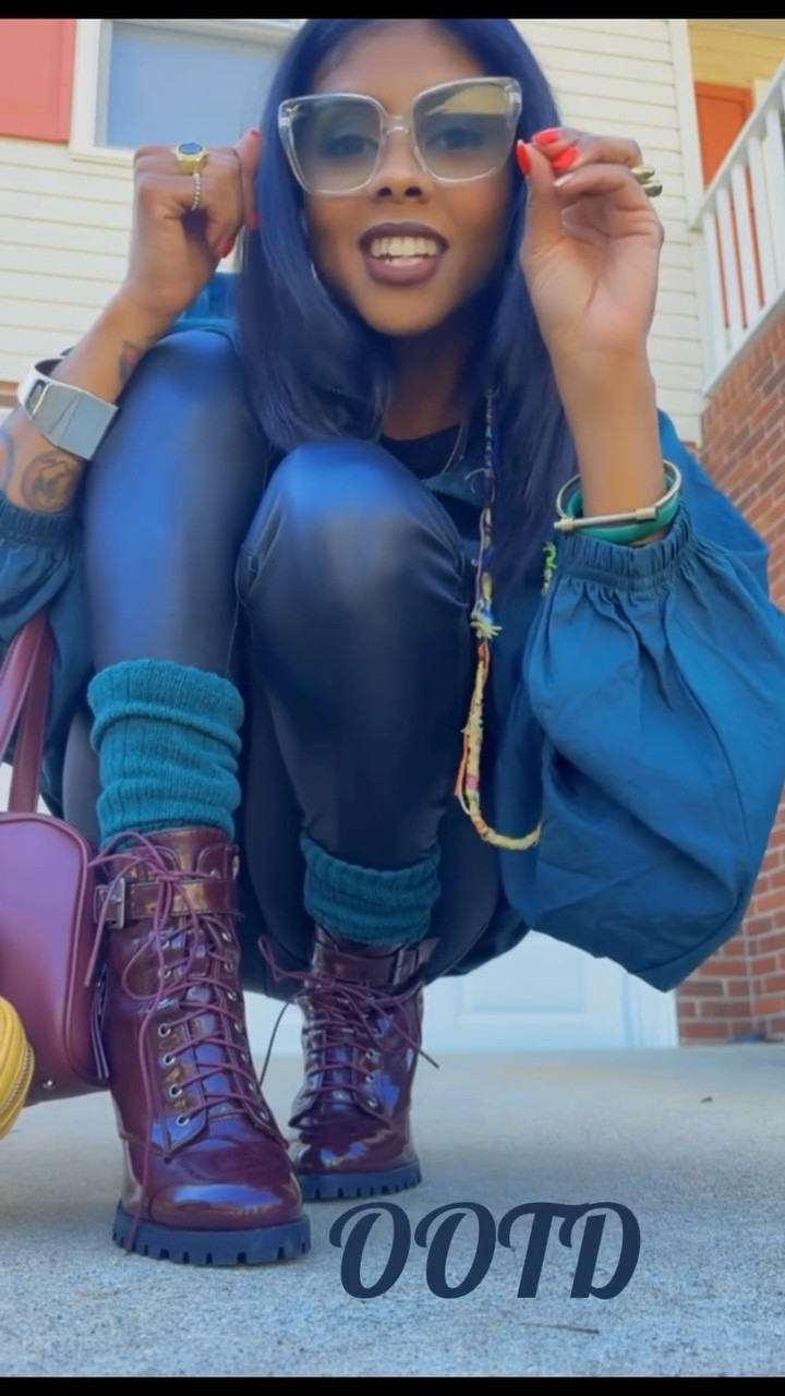 #OOTD vibes! Rocking a deep green-turquoise Reebok windbreaker jacket paired with full leather skinny jeans and burgundy boots that match my jacket socks. Finished the look with burgundy lipstick, sunglasses with a green tint, and a burgundy pocketbook. Classic, sexy, and feeling amazing today ✨#OutfitOfTheDay #OOTD #StreetStyle #Streetwear#reebook #falllook #fallfashion

#LTKPetite #LTKSeasonal #LTKStyleTip