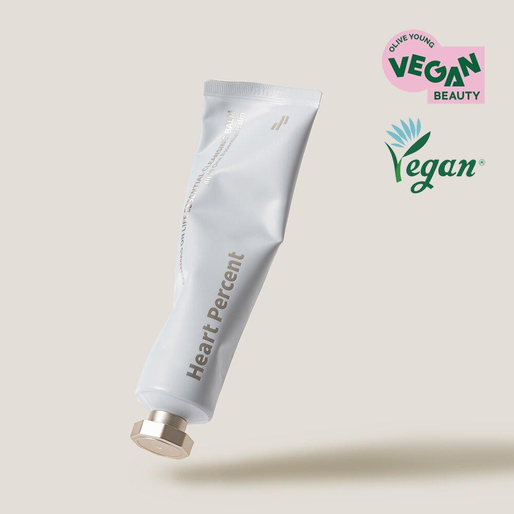 Heart Percent Commas On Life Essential Cleansing Balm  | OLIVE YOUNG Global | Olive Young Global