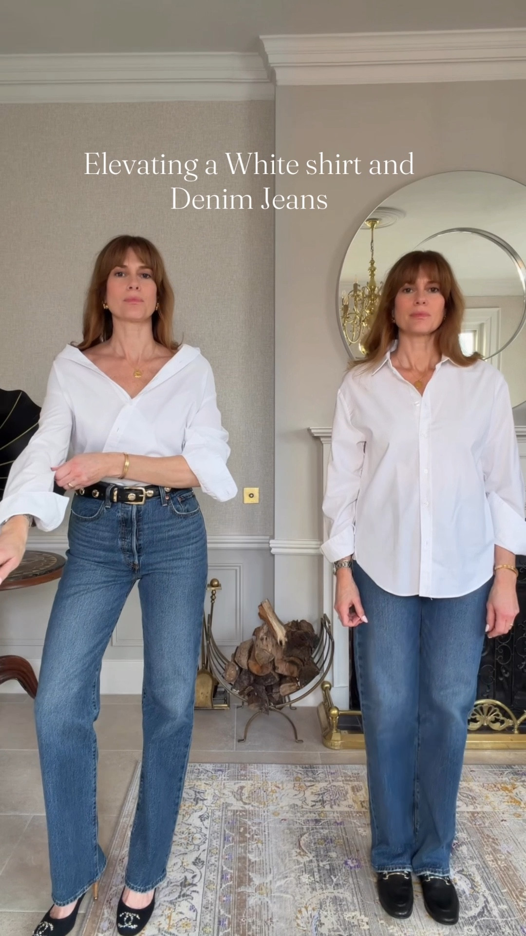 Elevating a white shirt and jeans 

#LTKstyletip #LTKjeans #LTKuk