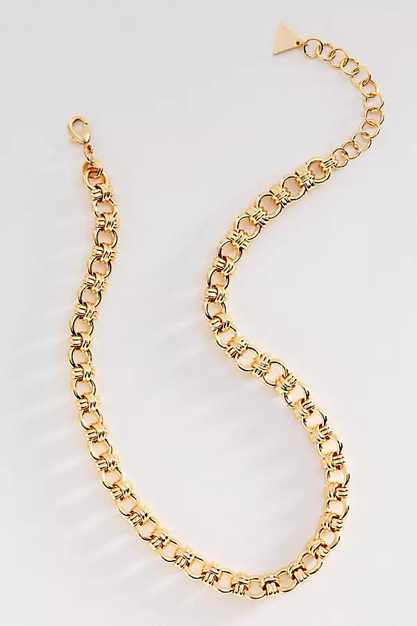 Knotted Chunky Chain Necklace | Anthropologie (US)