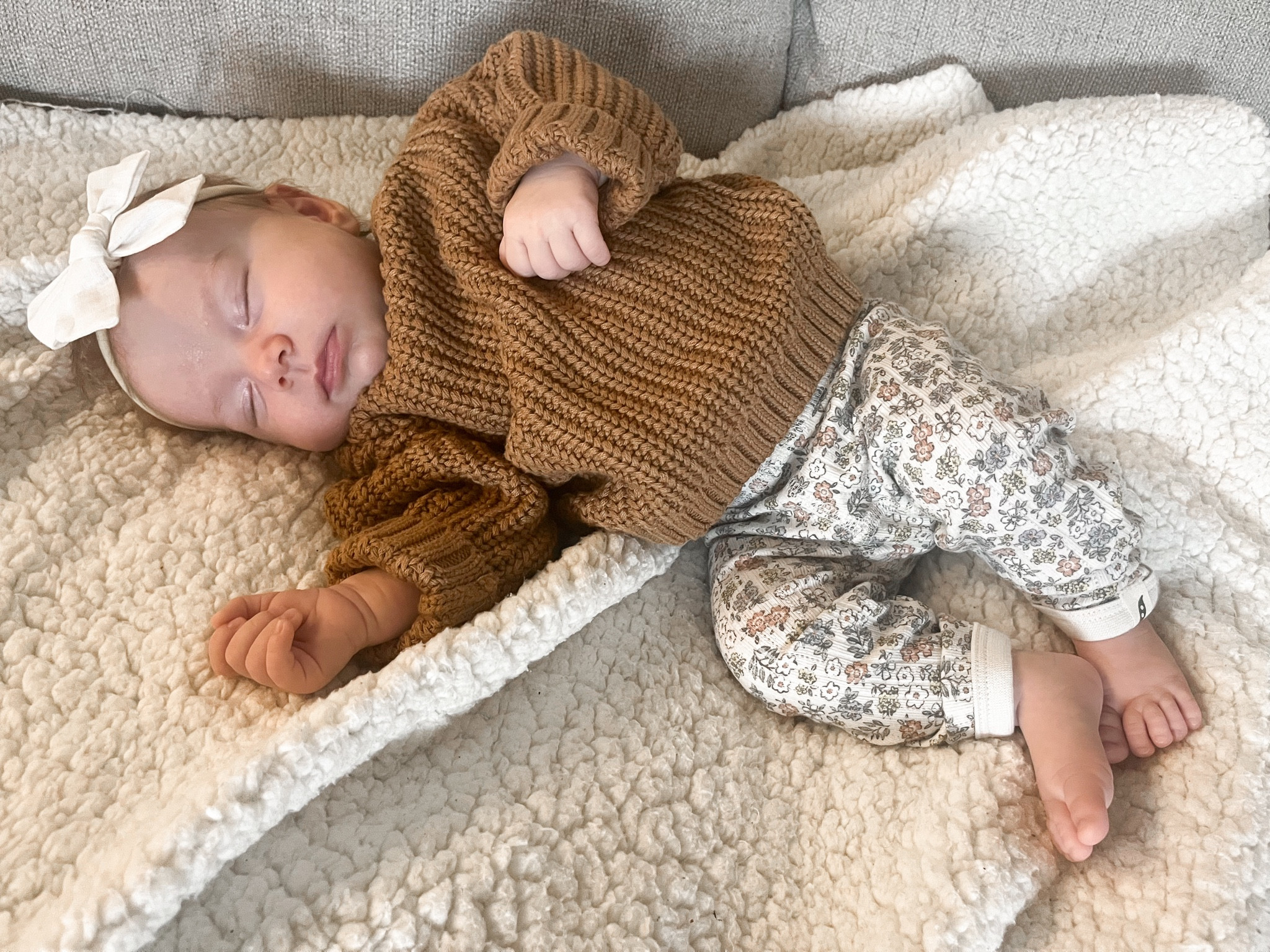 Newborn infant outfit. Sweater is baby gap but linked a similar one 

Baby style, baby girl outfits, baby clothes, baby girl gift, toddler clothes, spring style, summer outfits, chunky knit sweater, baby sweater, newborn clothes

#LTKbaby #LTKSpringSale #LTKsalealert