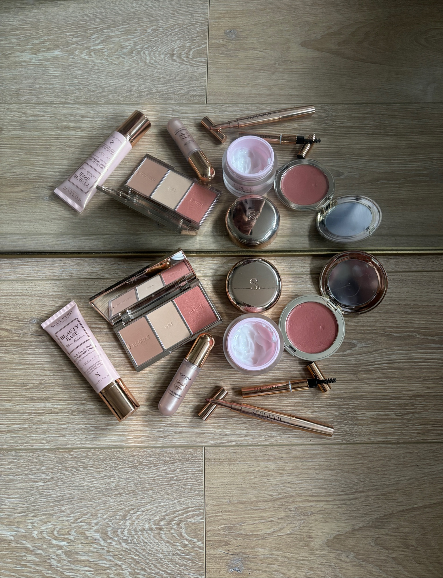 sculpted by aimee, treasured gift set, beauty gift set, skincare gift set, holiday gift ideas, cloud cream, liquid lights, easybrow, brow gel

#LTKeurope #LTKSeasonal #LTKbeauty