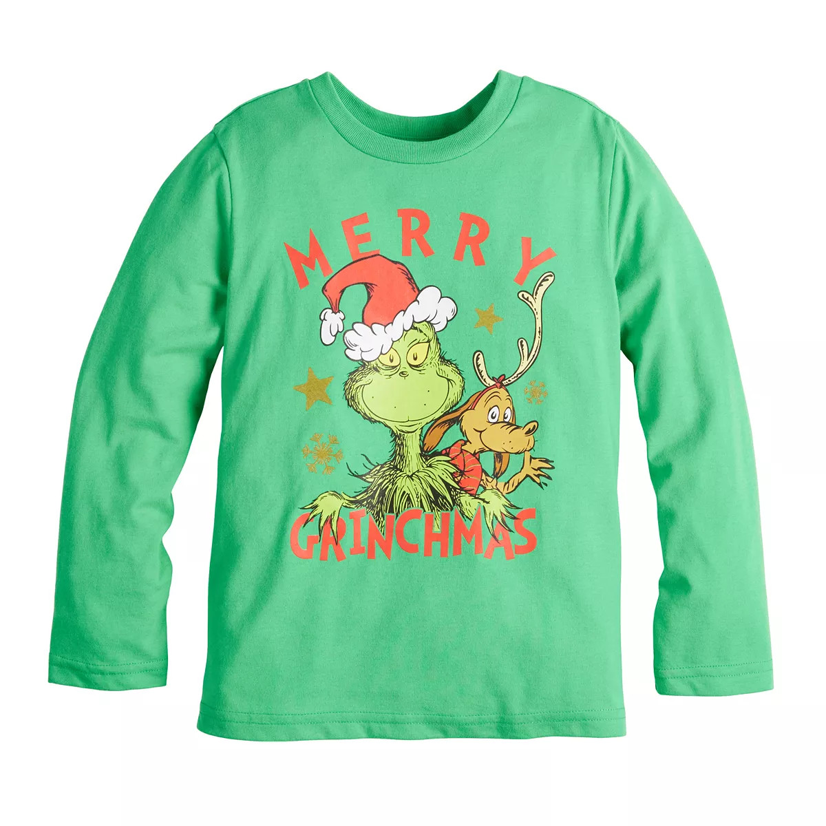 Boys 4-12 Jumping Beans Dr. Seuss' How the Grinch Stole Christmas Long Sleeve Graphic Tee | Kohl's