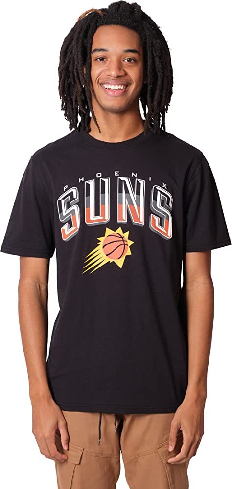 Ultra Game Men's NBA Arched Plexi Short Sleeve T-Shirt | Amazon (US)