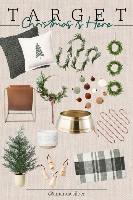 Target Hearth and Hand with Magnolia and Threshold x Studio McGee Christmas lines are out! I’m loving this sage-y green color with gold this year. 


#LTKHoliday #LTKSeasonal #LTKhome
