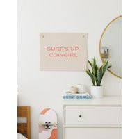 Coastal Cowgirl Wall Art, Surf's Up Cowgirl, Long Live Cowgirls, Western Dorm Room, Decor, Tapestry, Tapestry | Etsy (US)