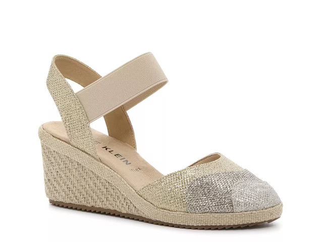 Anne Klein Zassy Wedge Sandal | DSW