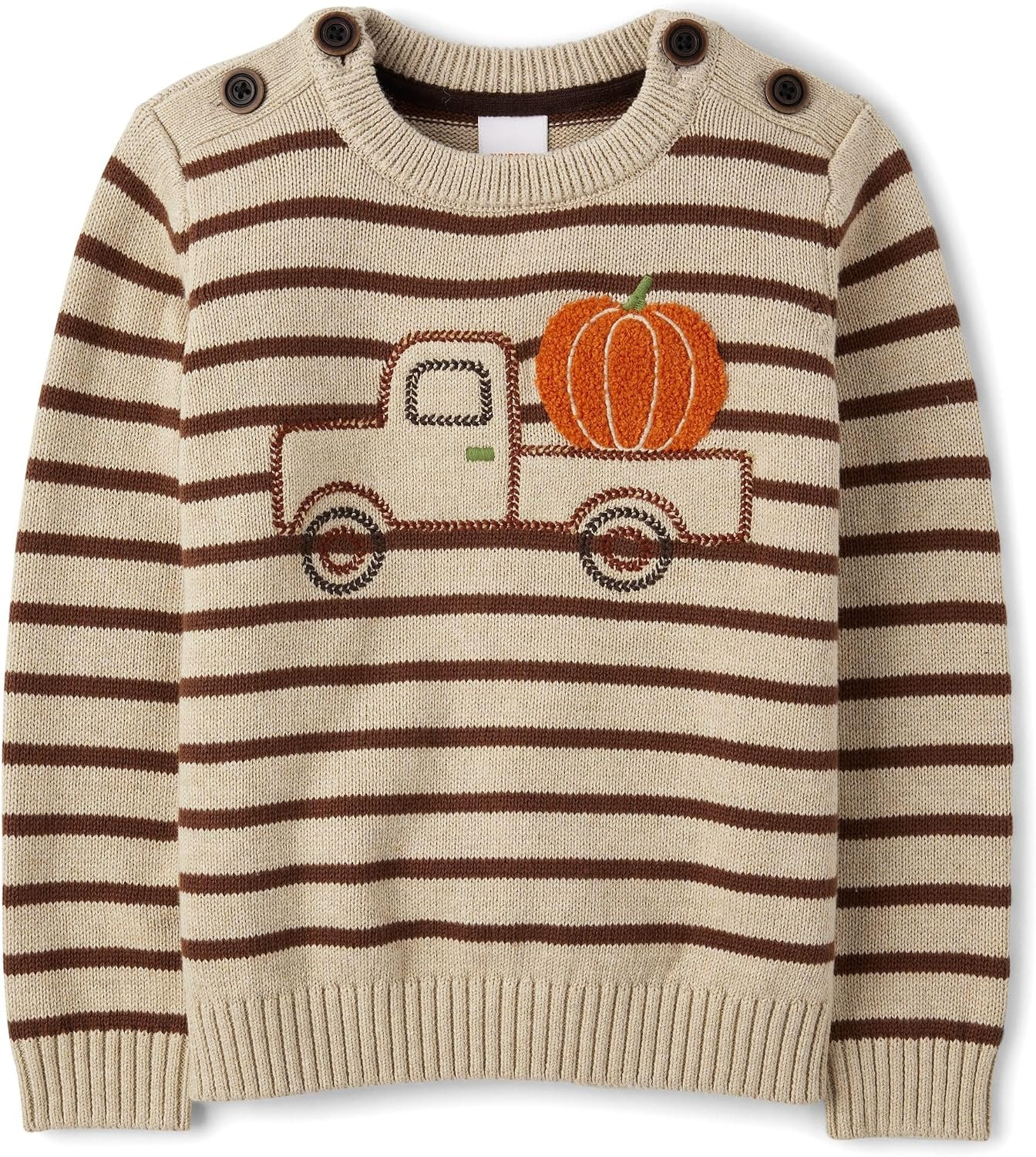 Gymboree Boys' and Toddler Embroidered Pullover Sweater | Amazon (US)
