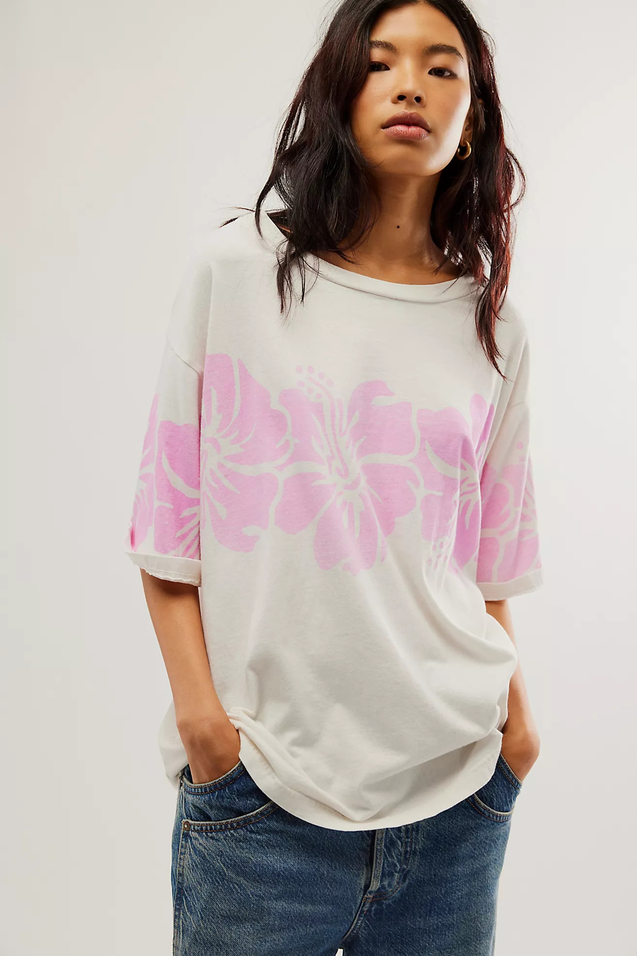 The Bureau Hibiscus Tee | Free People (Global - UK&FR Excluded)