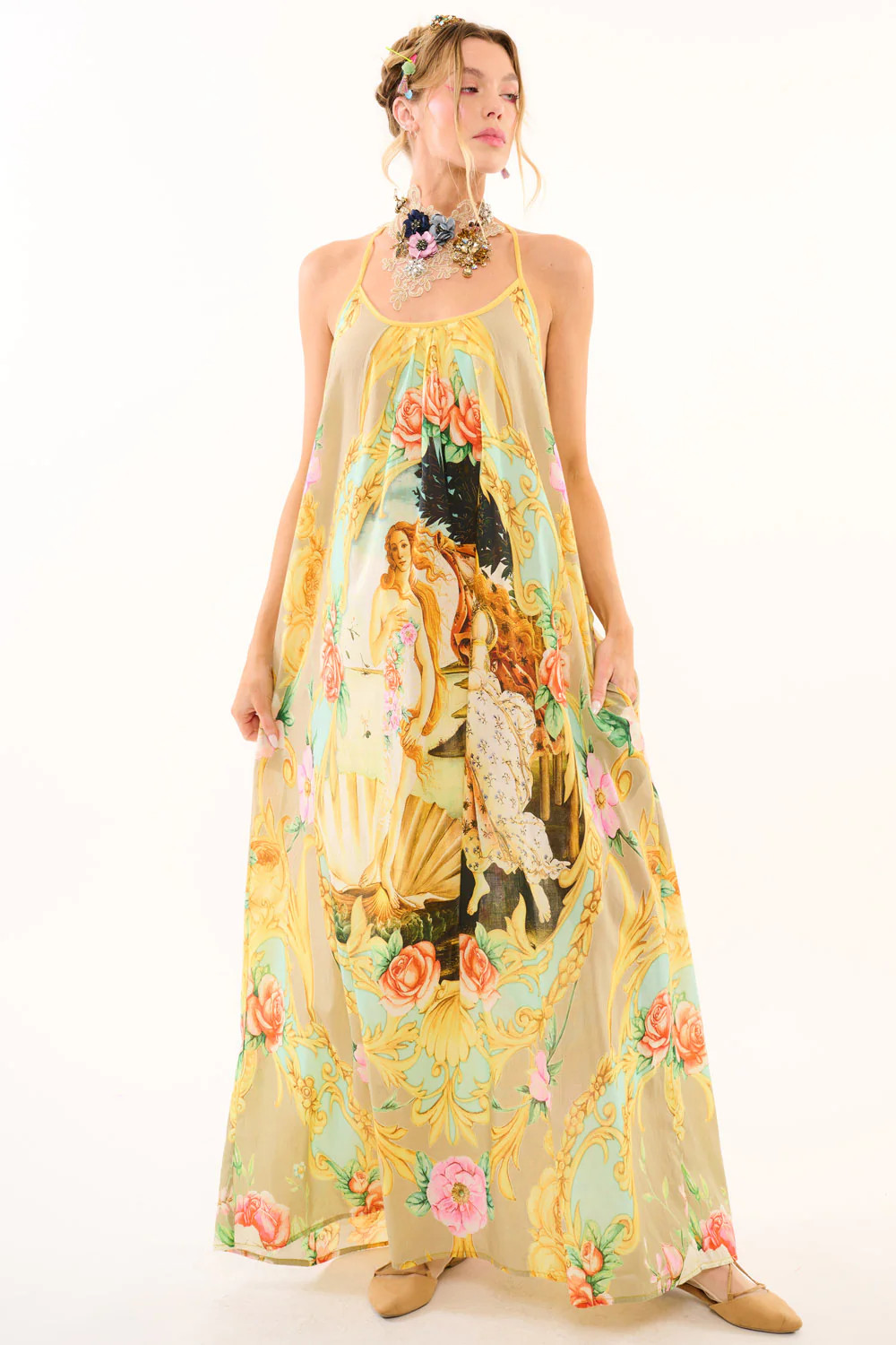 Birth of Venus Maxi Dress | Aratta LLC