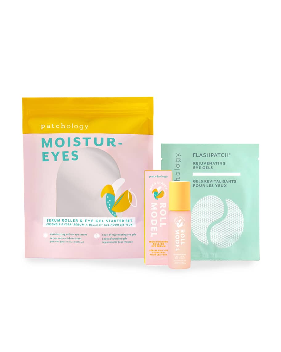 Patchology Moistur-eyes Serum Roller & Eye Gels Starter Kit | Neiman Marcus