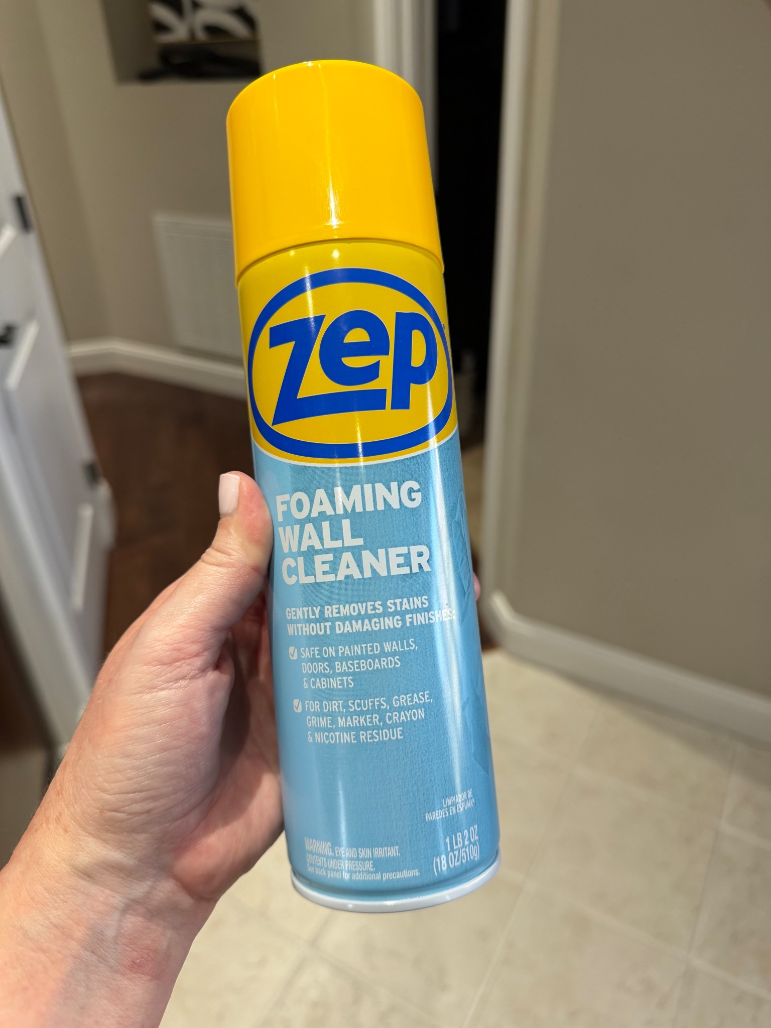 This stuff works GREAT! If you have painted dirty walls, doors, baseboards you NEED this in your life! Works great to get rid of dirt, scuffs, marks, etc on walls and more! Very pleased with the results. 

#LTKHome #LTKOver40