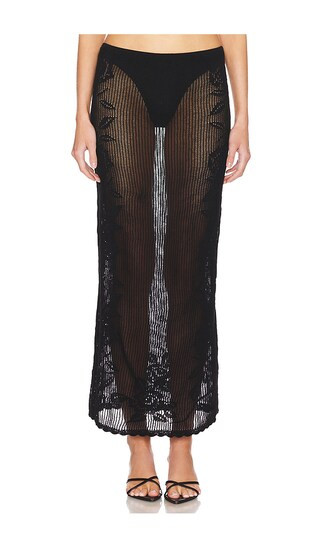 Toshi Maxi Skirt in Black | Revolve Clothing (Global)