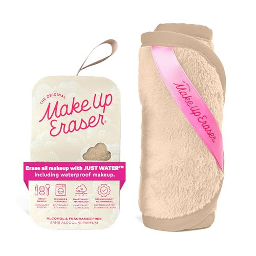 MakeUp Eraser, Erase All Makeup With Just Water, Including Waterproof Mascara, Eyeliner, Foundation, Lipstick and More, Sweet Cream | Amazon (US)