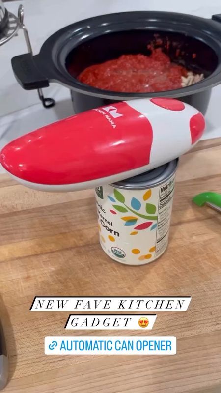 Automatic can opener. Electric can opener. Kitchen gadget. Amazon gadget  

#LTKFind #LTKunder50 #LTKhome