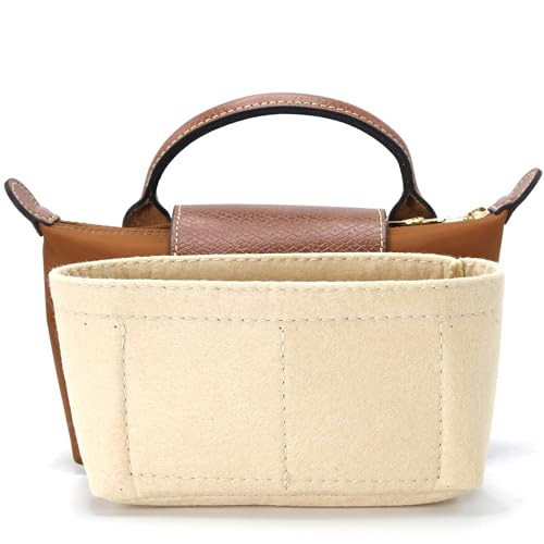 banbeln Mini Bag Organizer Fit For MINI Bag Organiser Insert Inner (Beige) | Amazon (US)