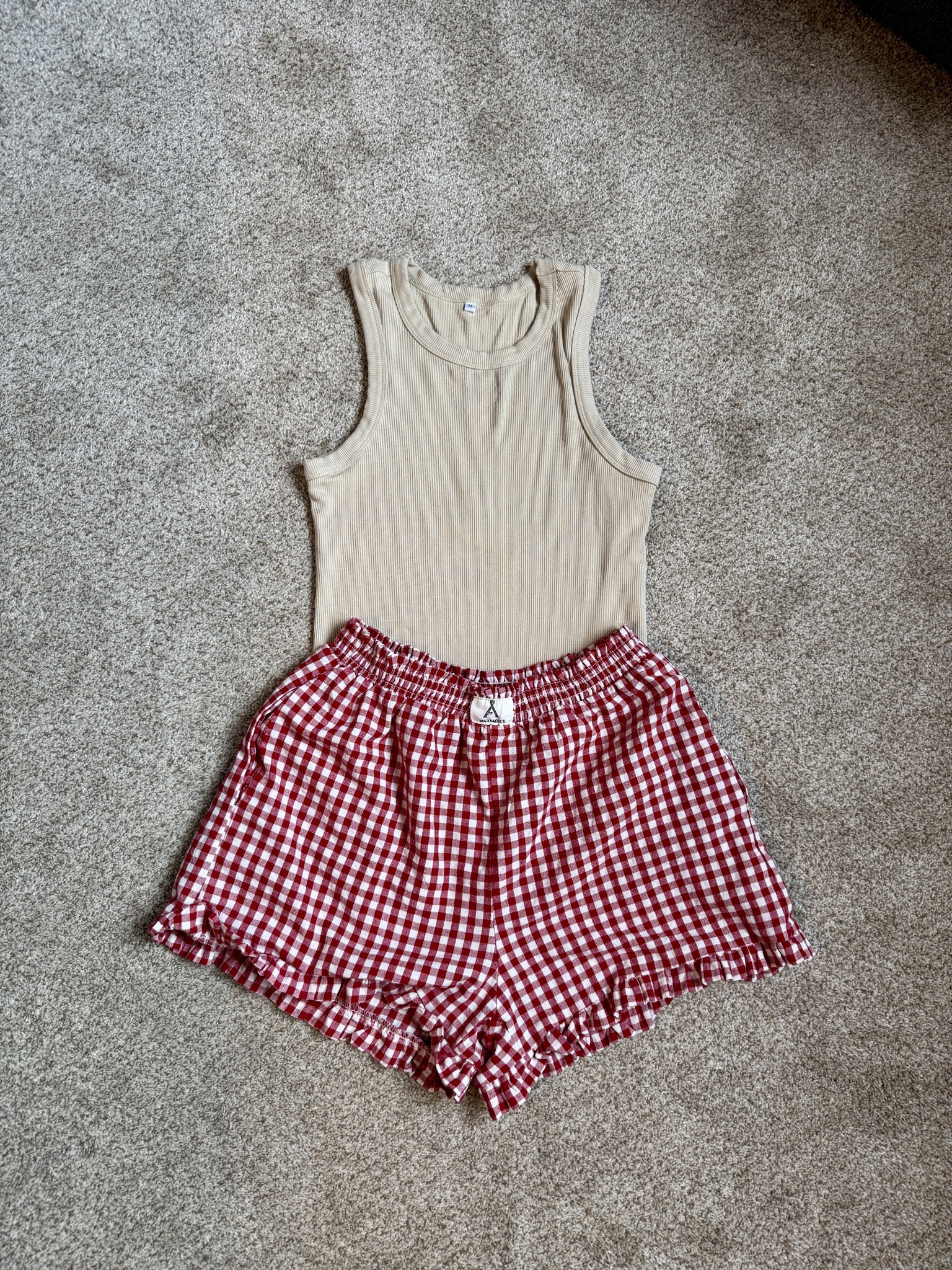 these ruffle shorts are EVERYTHING! So cute & effortless! 

I snagged a medium in both :)  

 #LTKgrwm #LTKootd