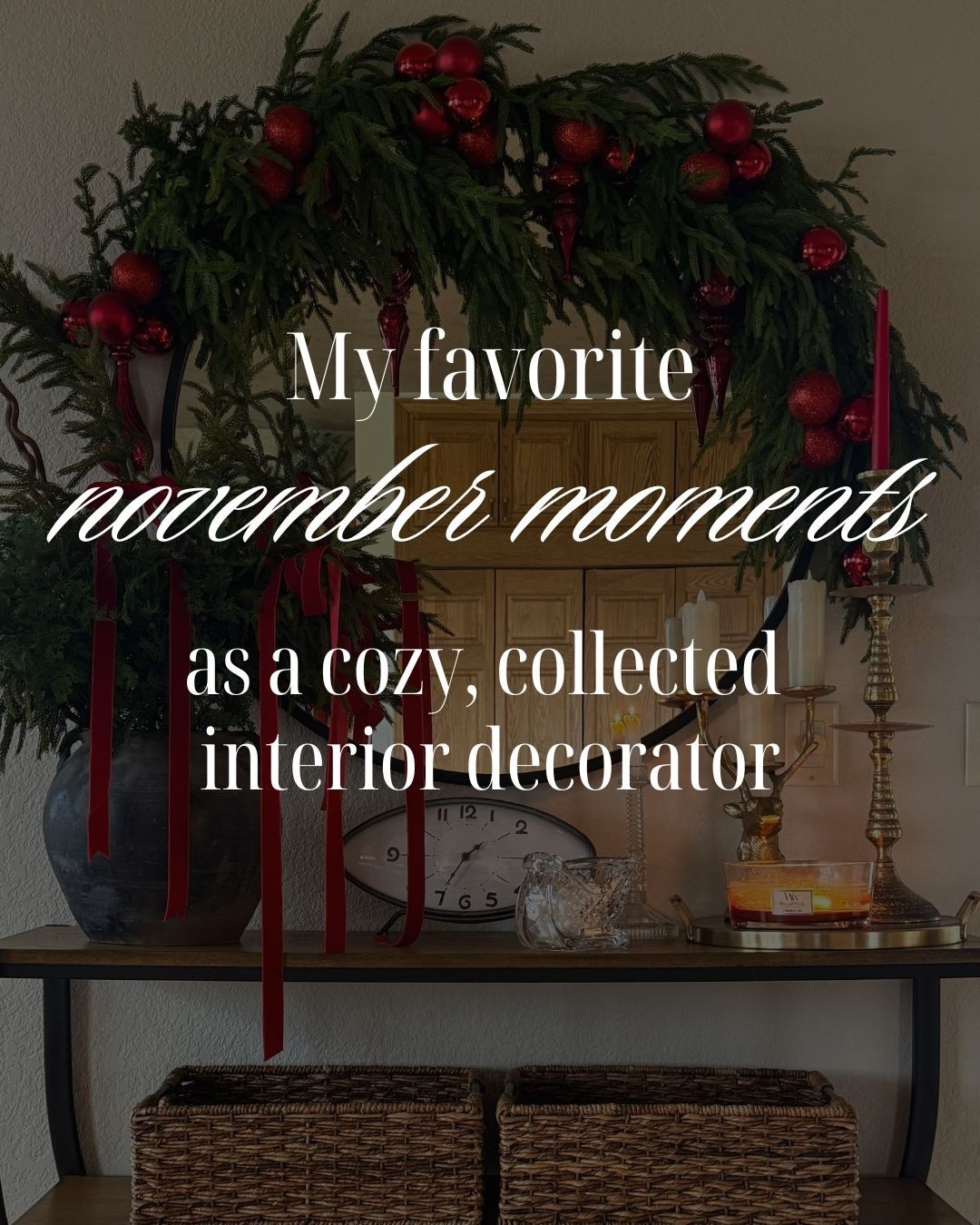 November favorites! 


Christmas decor | home decor

#LTKHoliday #LTKCyberWeek #LTKHome